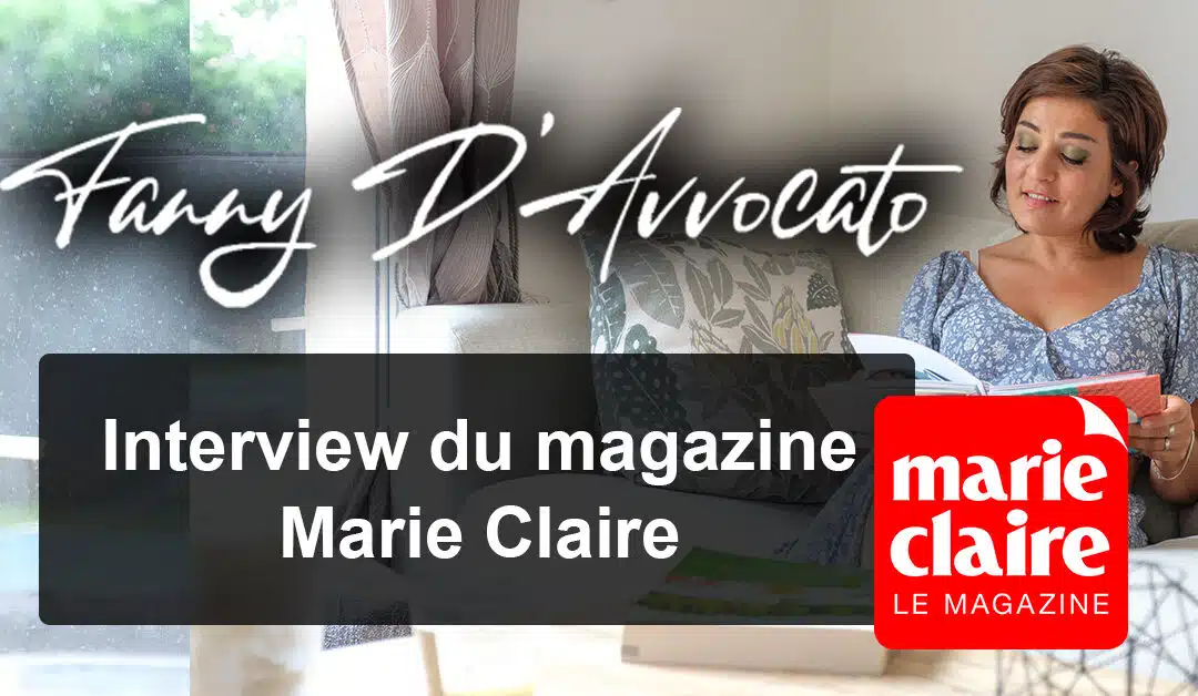 Fanny D'Avvocato - B-Lenos - Interview Marie Claire le magazine - blog