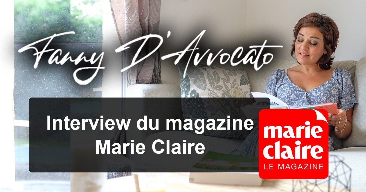 Fanny D'Avvocato - B-Lenos - Interview Marie Claire le magazine - blog